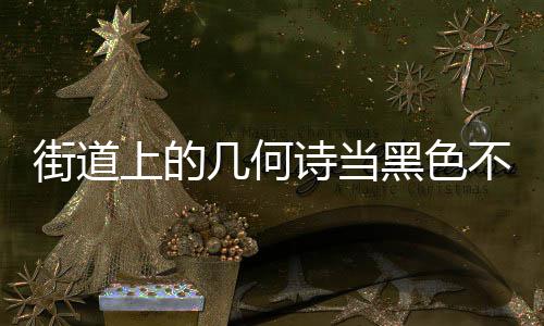 不锈黑色品钢垃艺术街道几何圾桶上的诗当成为城市
