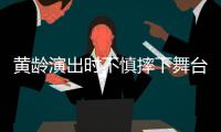 黄龄演出时不慎摔下舞台 腿部大片淤青仍坚持唱完